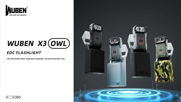 Wuben: Lightok X3 Owl Best EDC Flashlight