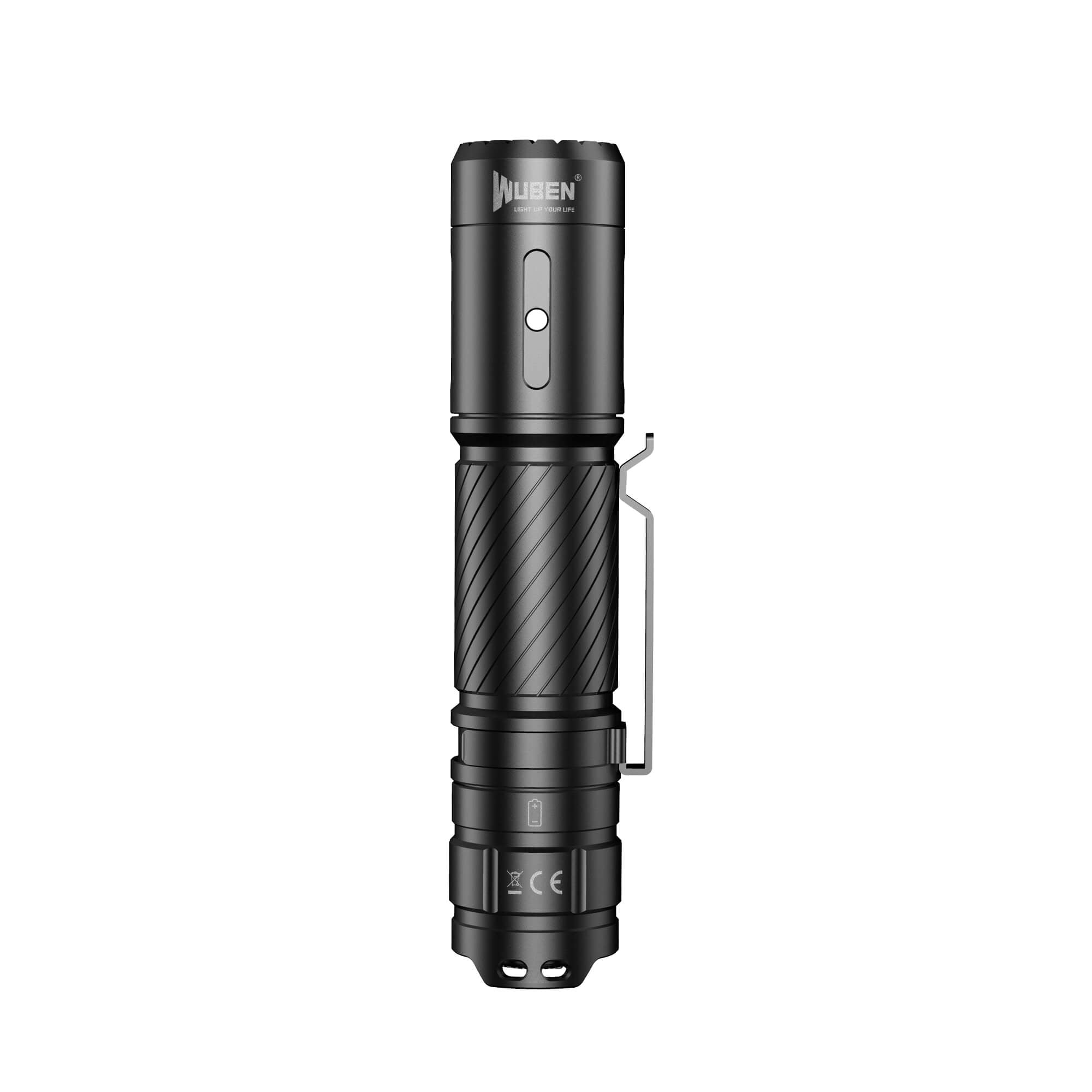 Review] Wuben C3 1200 lumens Osram P9 Tactical with battery + Type-c charge  