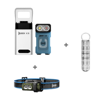 Lightok X3 Owl EDC Flashlight - Your Best Owl Light Choice Bundle